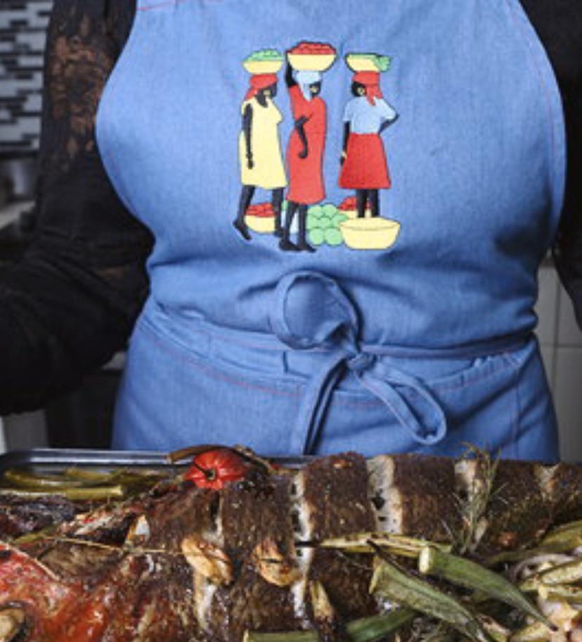 Unisex Embroidered Apron (talking ladies or donkey)