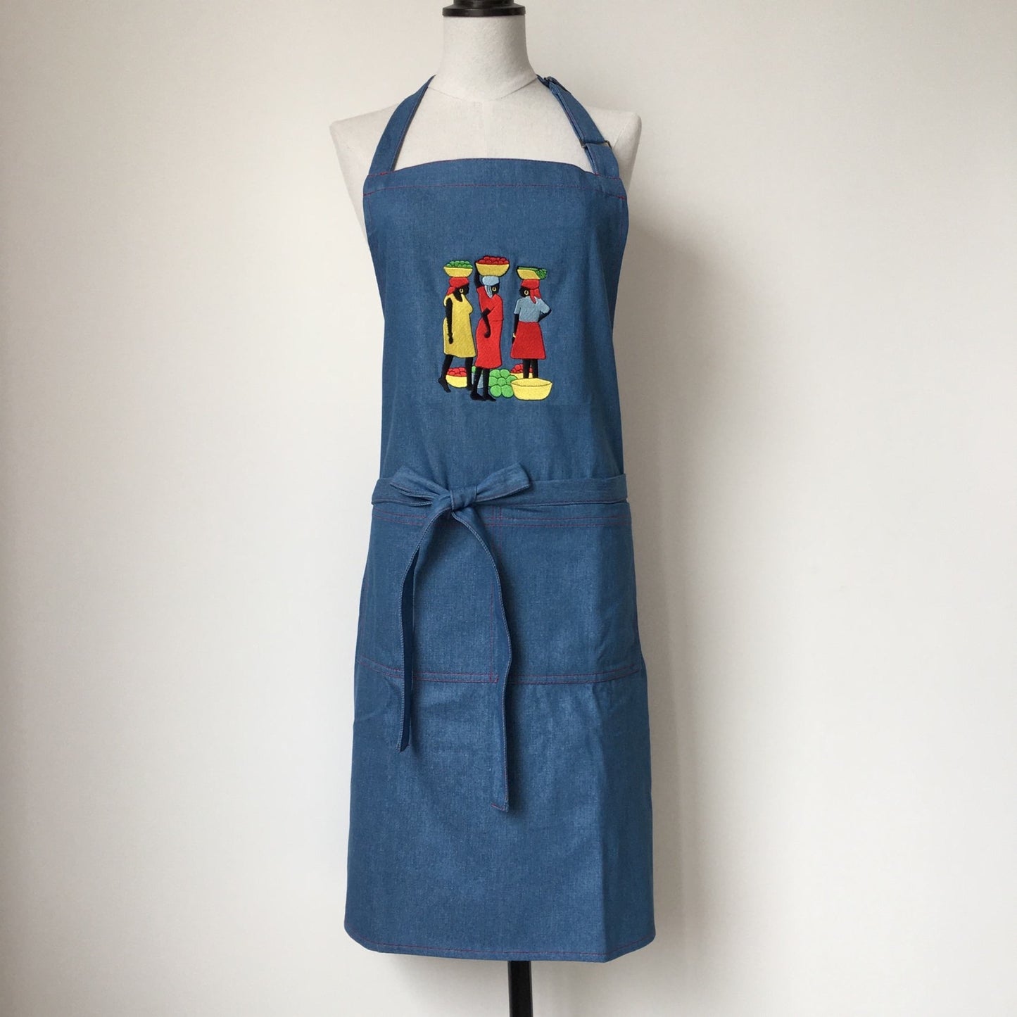 Unisex Embroidered Apron (talking ladies or donkey)