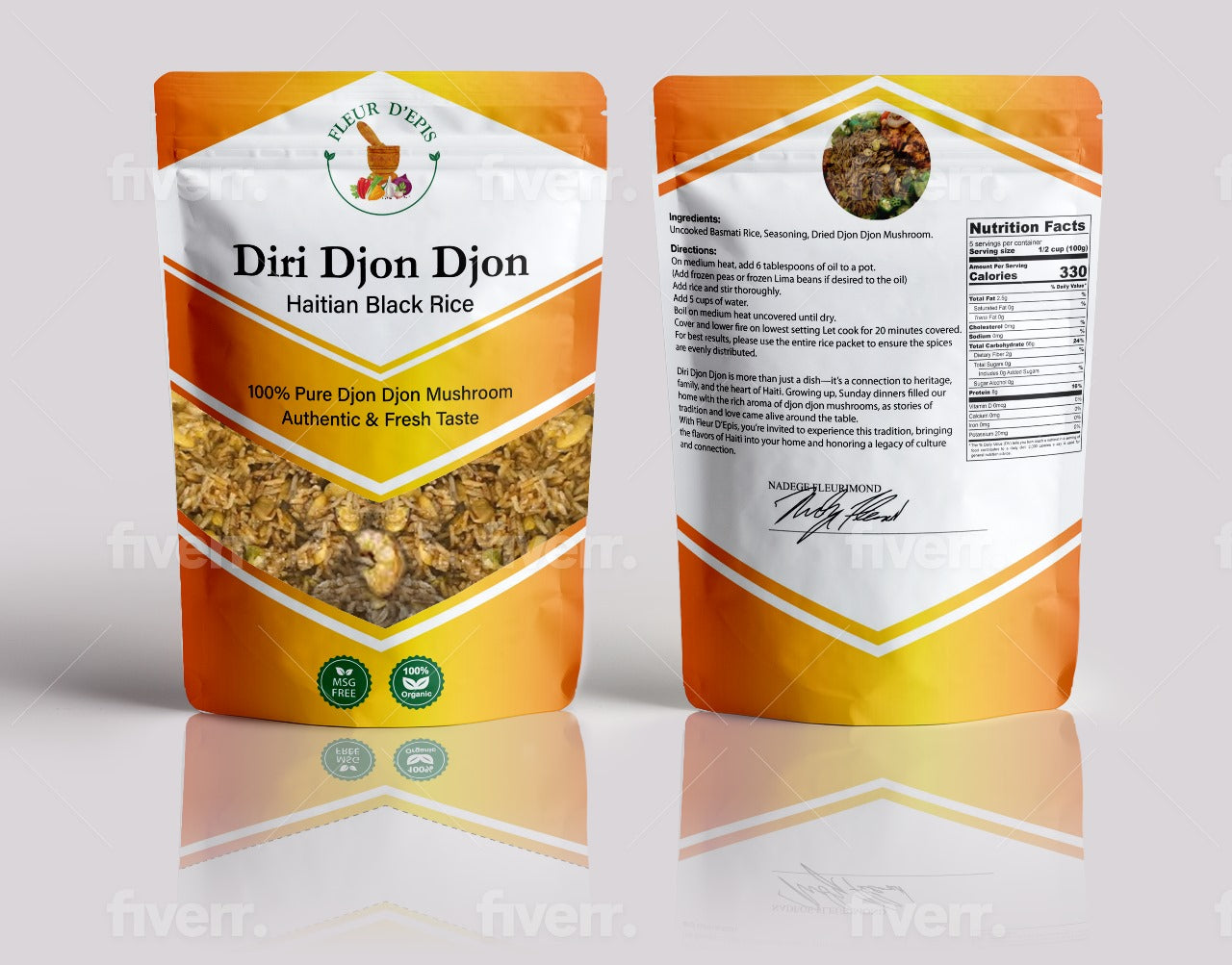 Djon Djon Rice Mix